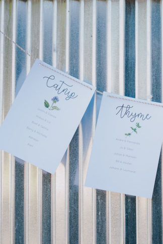 Rustic Herb Wedding Decor