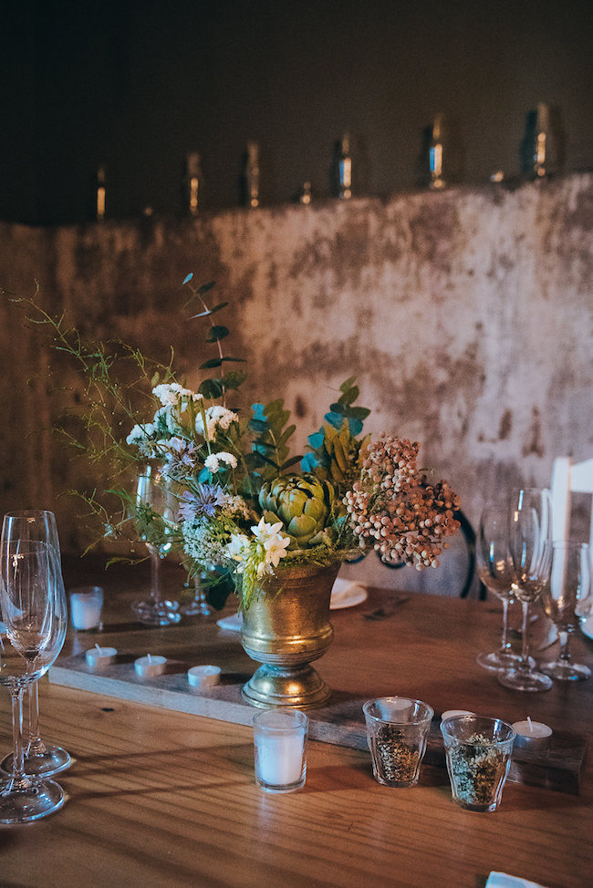 Rustic Herb Wedding Decor