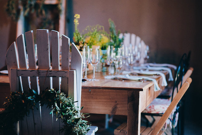 Rustic Herb Wedding Decor