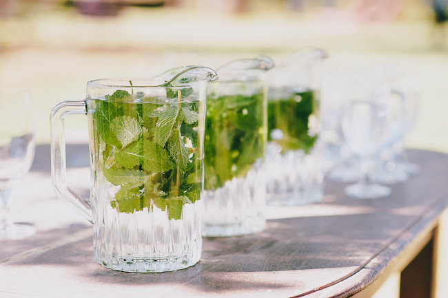 Rustic Herb Wedding Decor