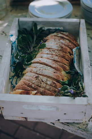 Rustic Herb Wedding Decor