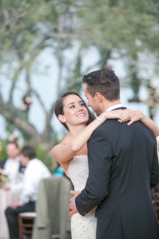 Outdoor Marsala Burgundy Wedding