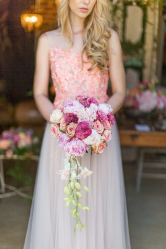 Whimsical Coral Garden Wedding Elopement Ideas