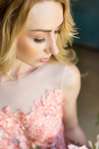 Whimsical Coral Garden Wedding Elopement Ideas