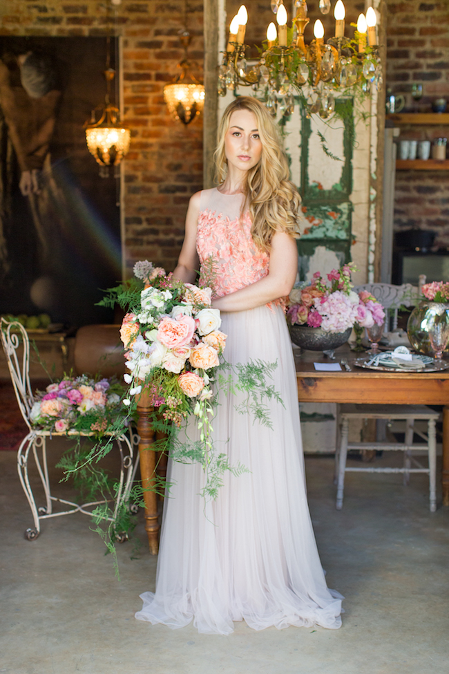 Whimsical Coral Garden Wedding Elopement Ideas