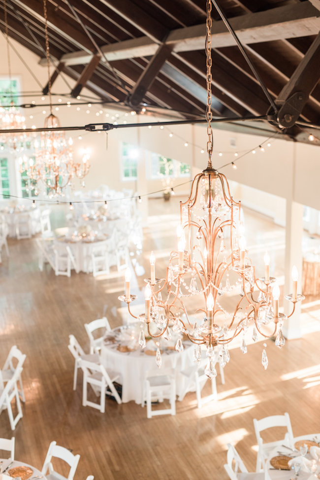 Elegant White And Gold Wedding With Handmade Reception Details