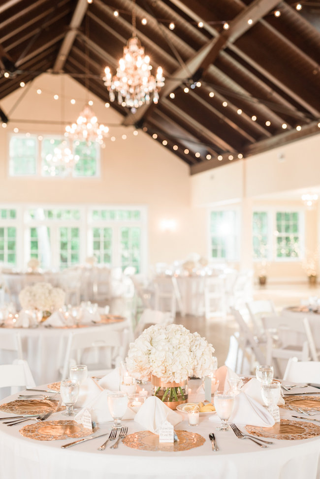 White and Gold Wedding Decoration Ideas
