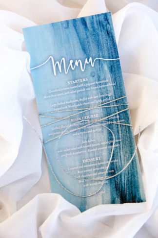 Watercolor Ocean Wedding Ideas