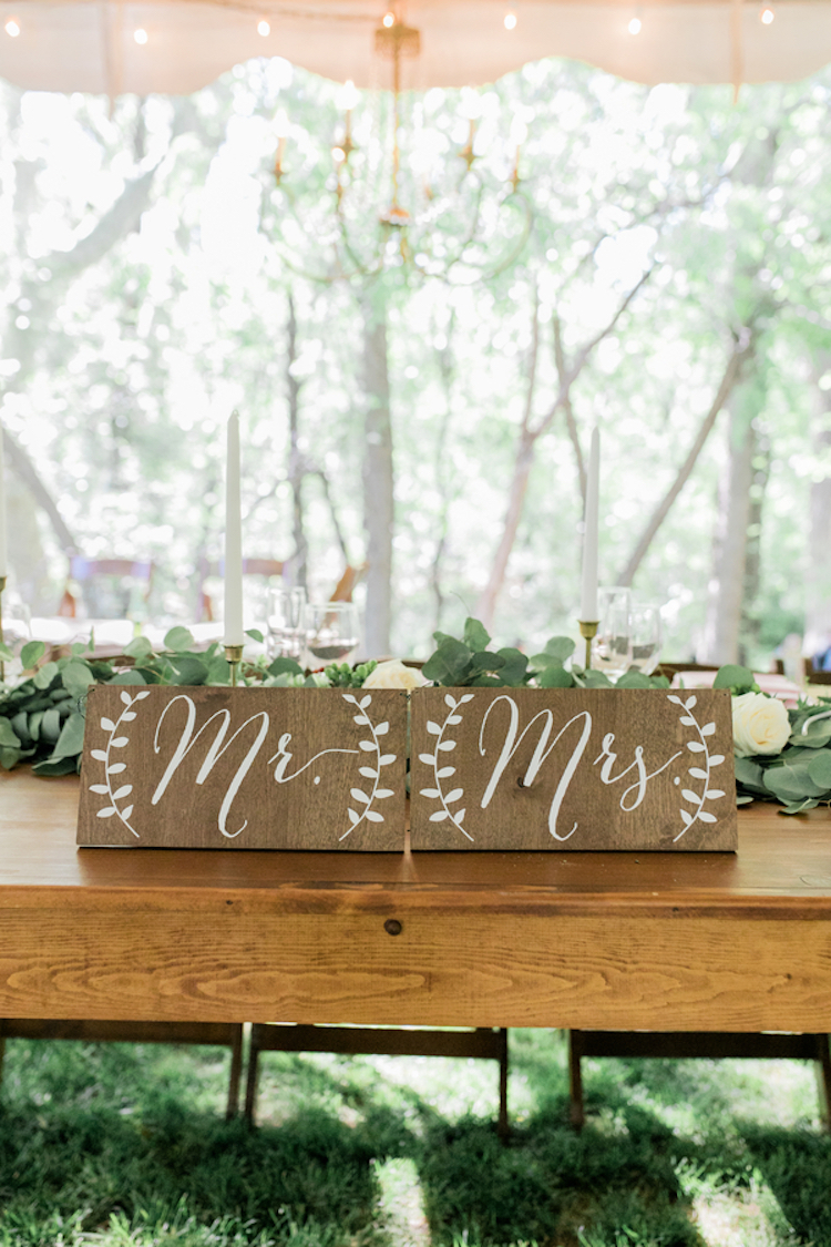 Rustic Romantic Eucalyptus Themed Garden Wedding {Ryann Lindsey