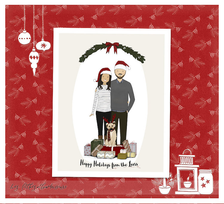 Cute Family Christmas Cards