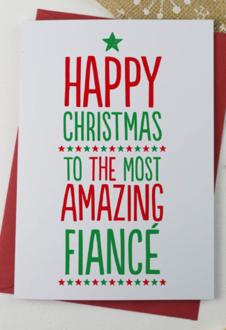 Fiance Christmas Cards