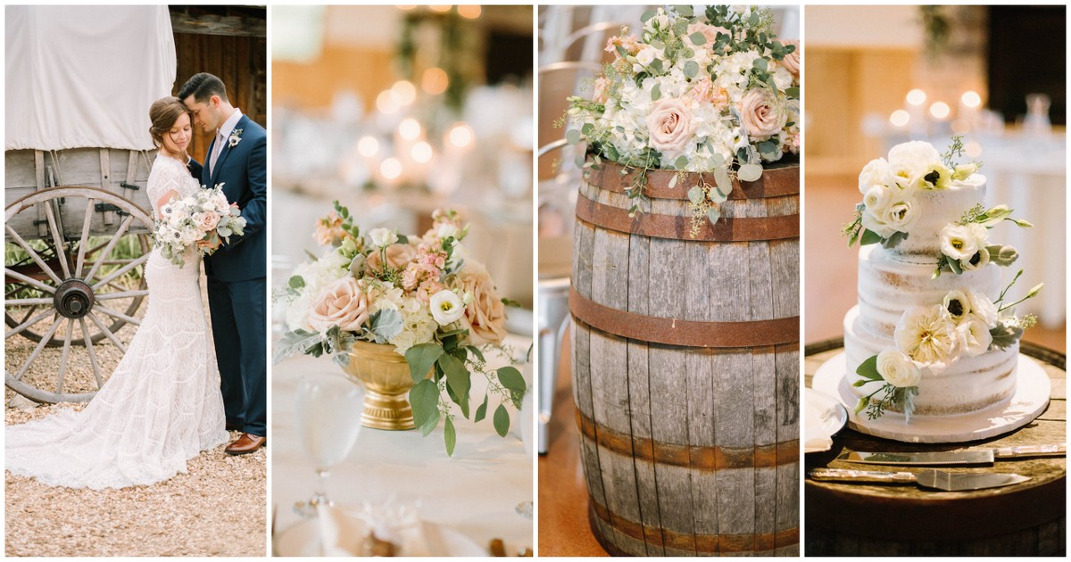 Ridiculously stunning summer Rustic Elegance wedding filled with ideas!