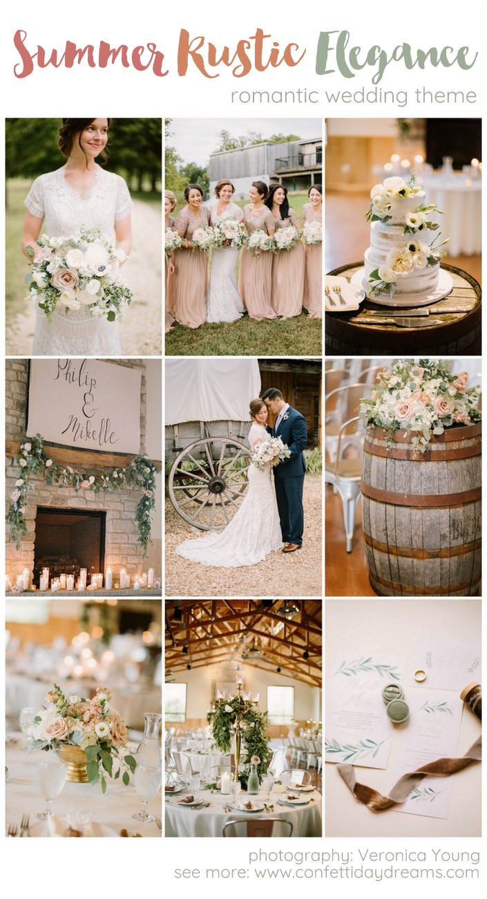 Ridiculously Stunning Summer Rustic Elegance Wedding Filled With