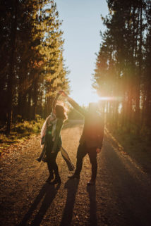 Must-See Southern Highlands Sunset Forest Engagement Photographs!