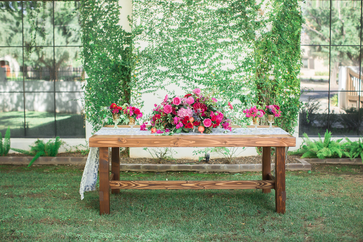 Bougainvillea and Spanish Tile wedding ideas 