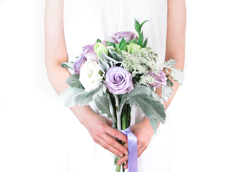 Lavender Mint DIY Wedding Bouquet