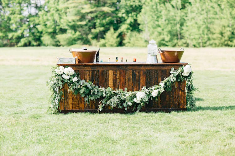 Elegant barn wedding