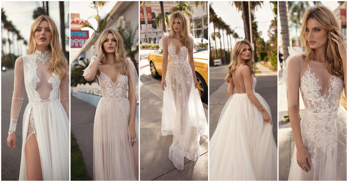 Sheer Perfection: BERTA's 2019 'City of Angels' Wedding Dress Collection