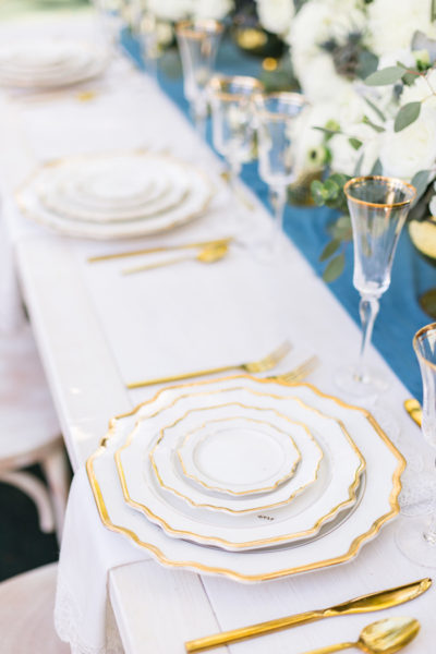 Dreamy Dusty Blue + Gold Wedding Ideas You Need to See!