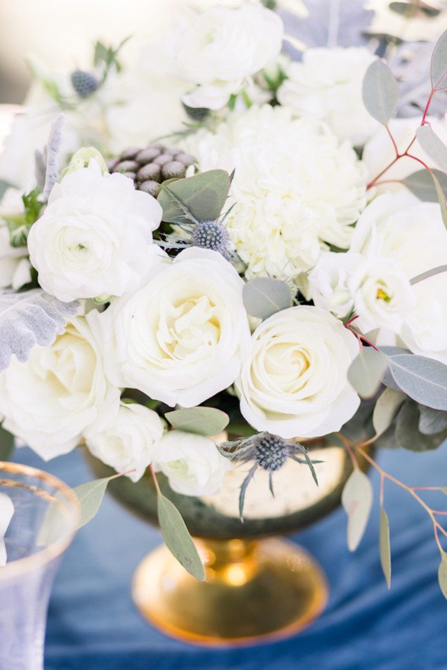 Dreamy Dusty Blue + Gold Wedding Ideas You Need to See!