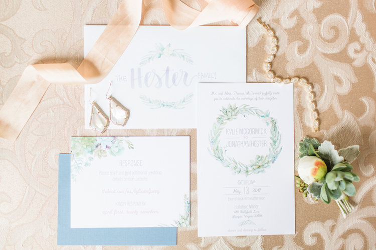 Pretty Greenery and Succulent Wedding Ideas