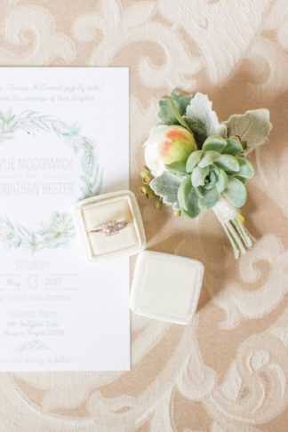 Pretty Greenery and Succulent Wedding Ideas