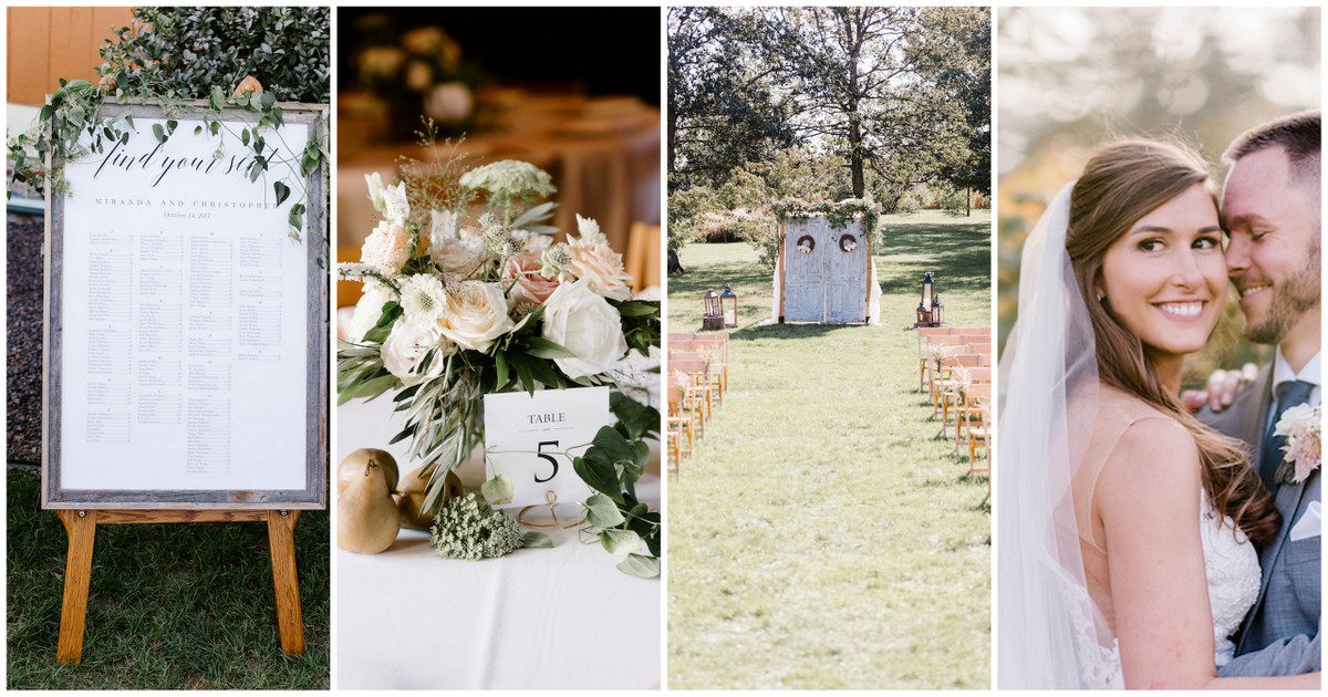 We Love This Totally Darling Rustic Barn Wedding In Indianapolis