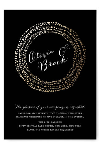 Starry Night Wedding Invitations