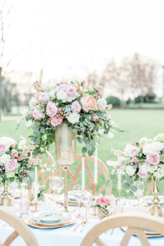 Blush and Gold Wedding