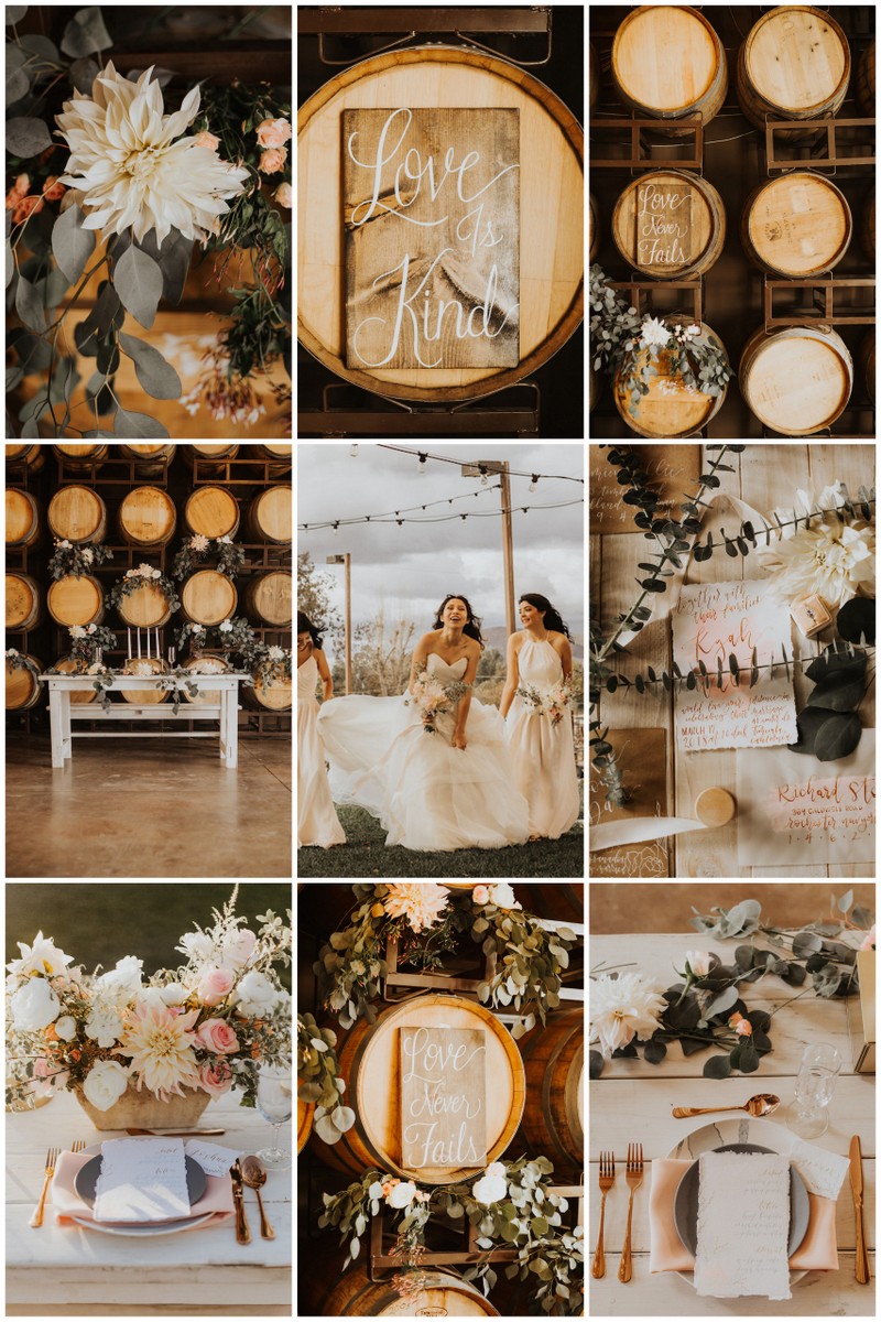 Ideas for a Winery Wedding