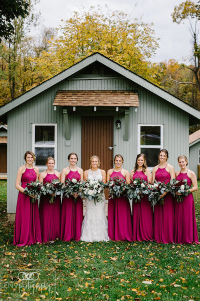 Elegantly Rustic Fall Barn Wedding in Ohio