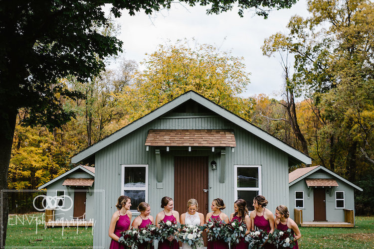 Rustic Fall Barn Wedding in Ohio