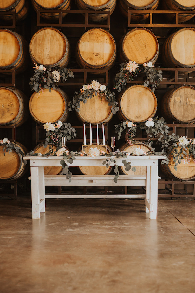 Winery Wedding Decorations