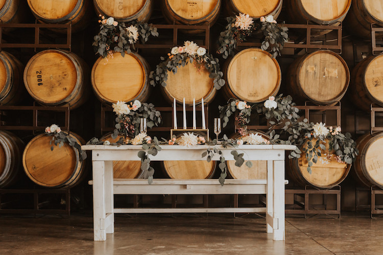 Winery Wedding Decorations