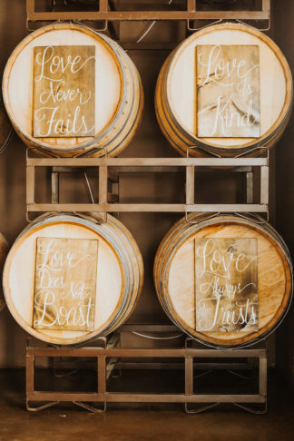 Winery Wedding Decorations