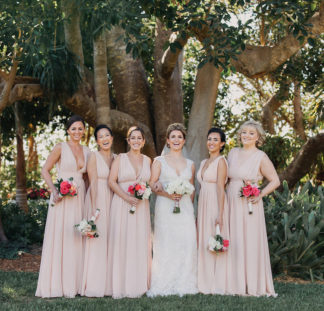 Modern Acrylic Botanical Garden Wedding with Floating Ombre Florals!