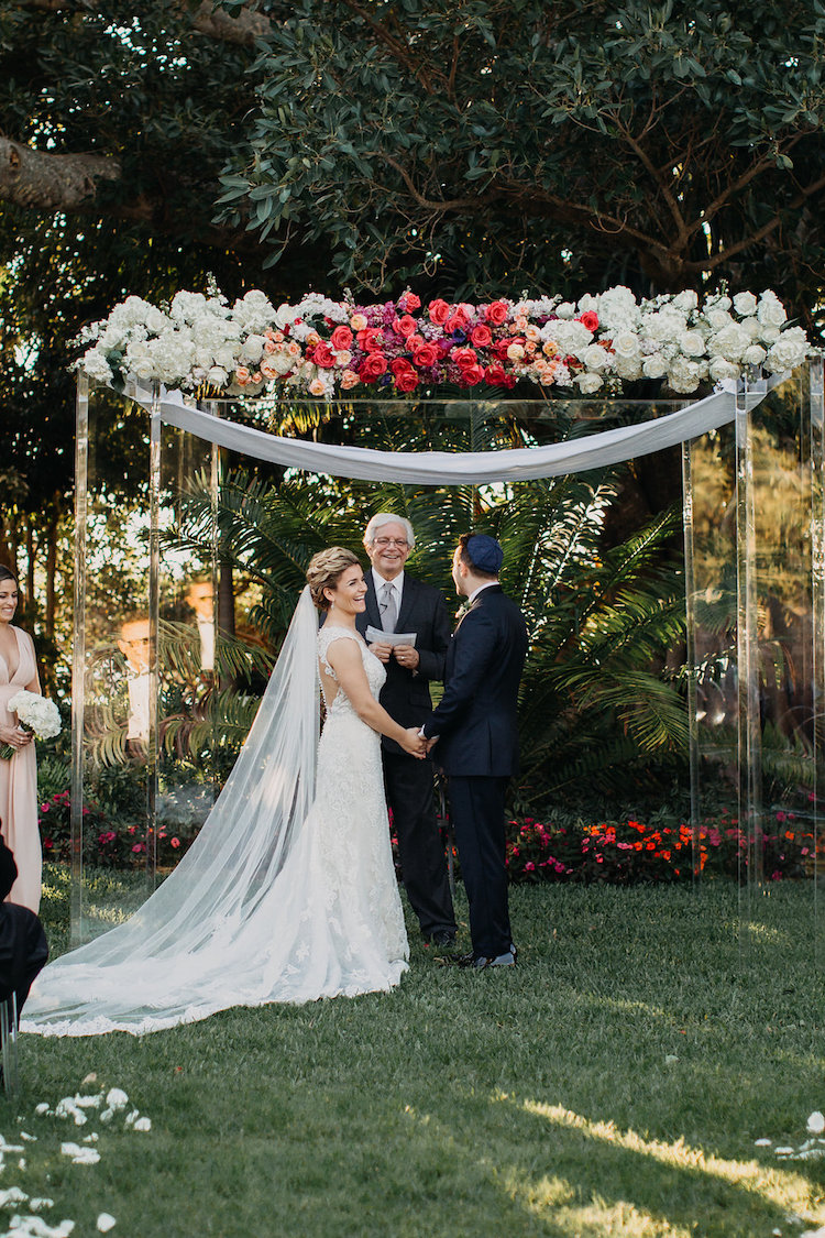 Modern Acrylic Botanical Garden Wedding