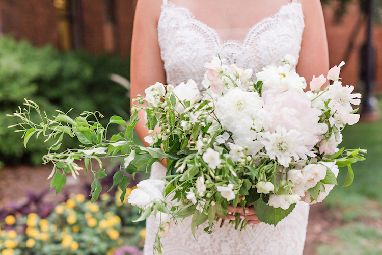 Peony and Succulent Wedding