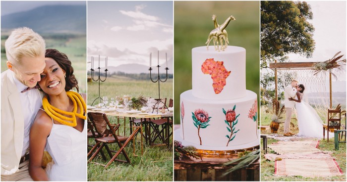 African Glamping Wedding 