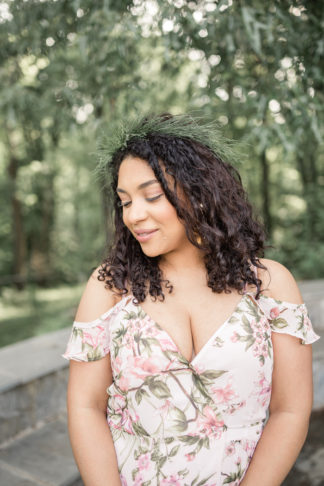 Earthy Boho Bridesmaids Brunch in the Forest 