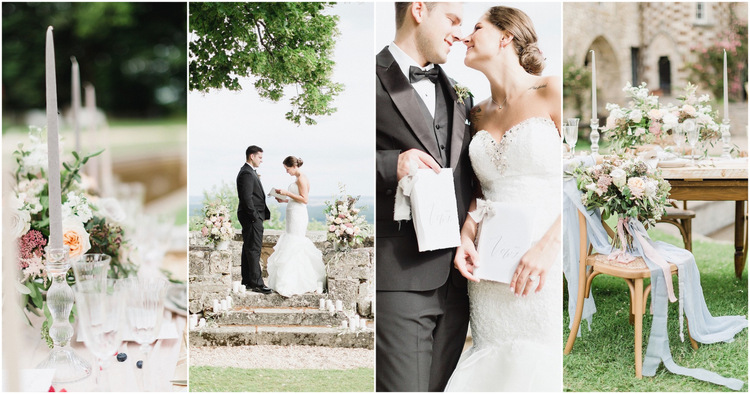 Bohemian Whimsy Destination Vow Renewal At A Chateau In Lorraine