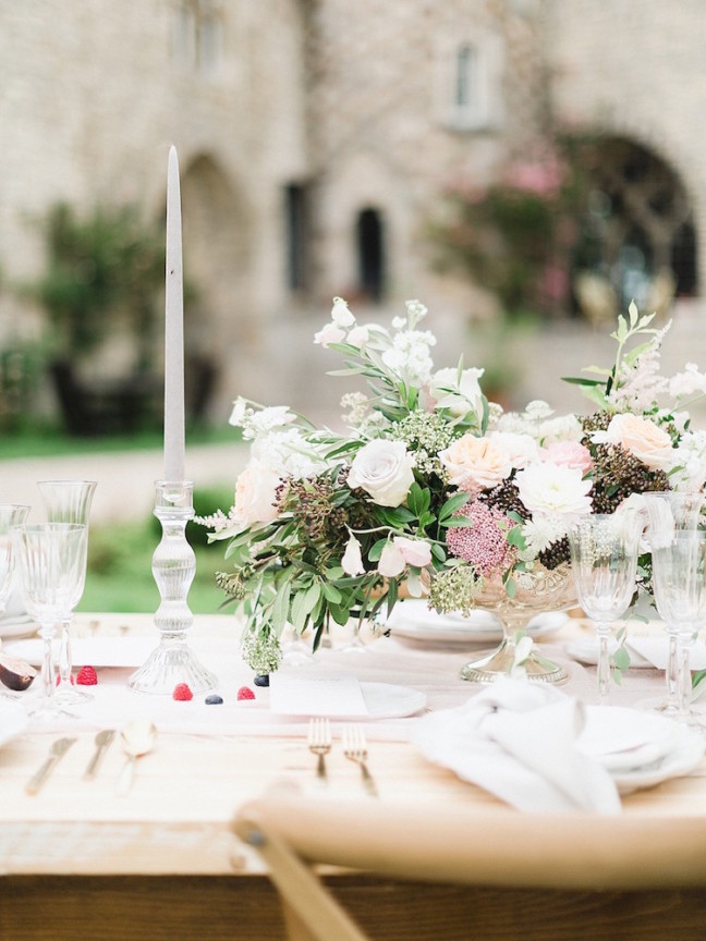 Bohemian Whimsy Destination Vow Renewal at a Chateau in 