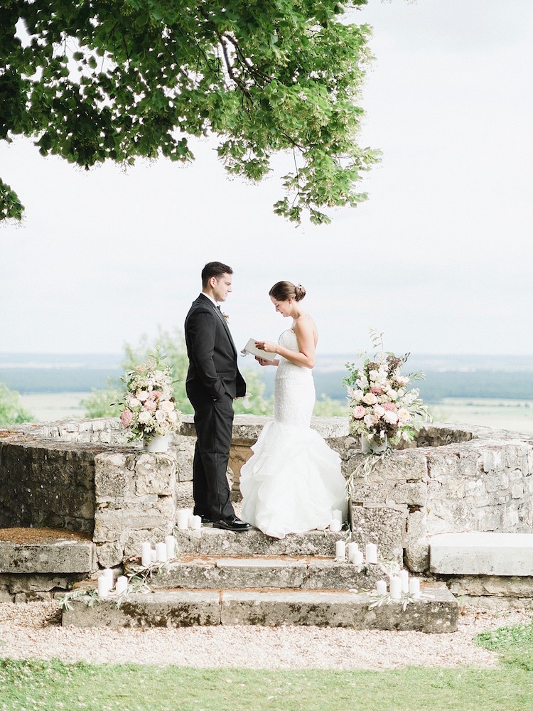 Bohemian Whimsy Destination Vow Renewal At A Chateau In Lorraine