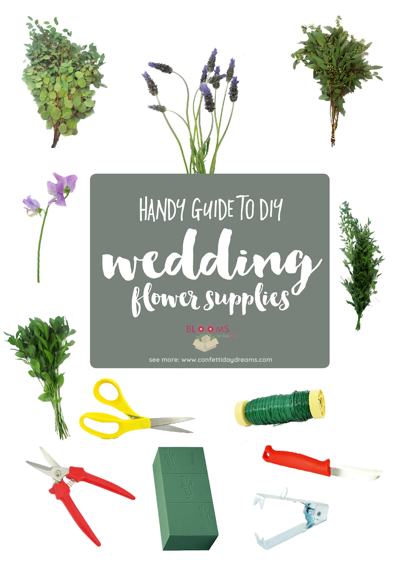 Guide to DIY Wedding Flower Supplies