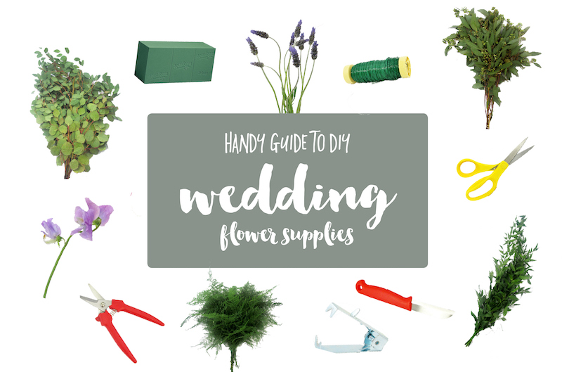 Guide to DIY wedding flower tools and supplies