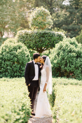 Italy Themed Garden Wedding in Virginia