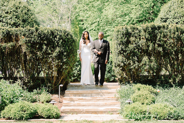 Italy Themed Garden Wedding in Virginia