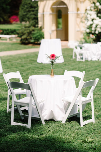 Italy Themed Garden Wedding in Virginia