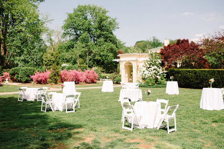Italy Themed Garden Wedding in Virginia