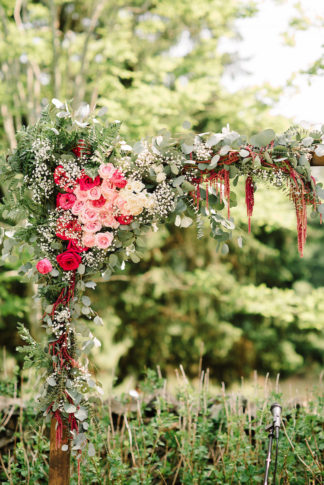 Italy Themed Garden Wedding in Virginia